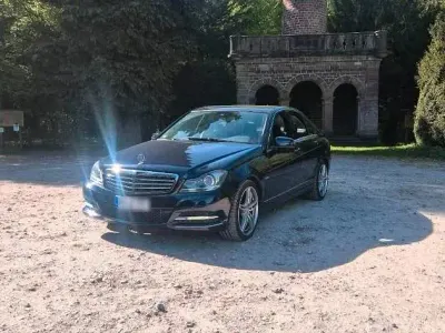 Brugt Mercedes C350 Elegance 306 HK (225 kW) 2011 Blå Sedan