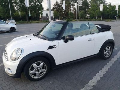 Gebraucht Mini One Cabriolet 98 PS (72 kW) 2011 Weiß Cabrio