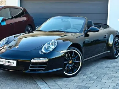 Gebraucht Porsche 997 345 PS (253 kW) 2009 Tiefschwarz Cabrio