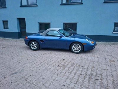 Blau Gebraucht 1998 Porsche 986 Boxster Cabrio | 9.900 € (Superpreis)