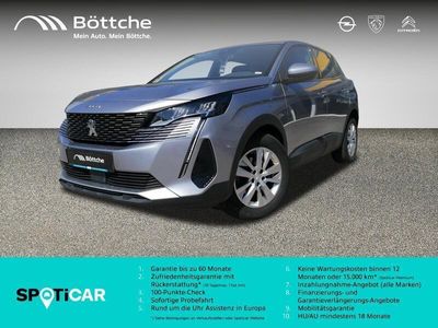 gebraucht Peugeot 3008 1.2 Active Allw/LED/PDC/SHZ/Klimaauto/Assistenzsysteme