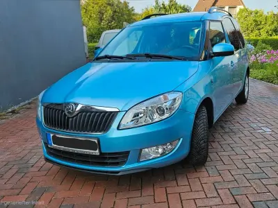Gebraucht Skoda Roomster Ambition 86 PS (63 kW) 2013 Blau Van / Kleinbus