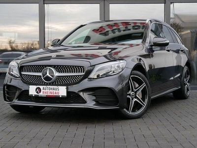 Silber Gebraucht 2020 Mercedes C400 AMG line Limousine | 36.900 € (Etwas zu teuer)