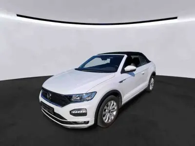 Brugt VW T-Roc Cabriolet R-line 150 HK (110 kW) 2022 Hvid Cabriolet