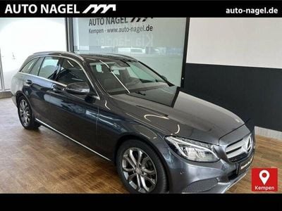 Usata Mercedes C180 Avantgarde 156 CV (114 kW) 2016 Grigio Station wagon