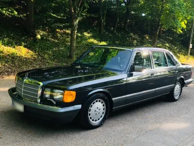 Gebraucht Mercedes 420 204 PS (150 kW) 1990 Schwarz Limousine