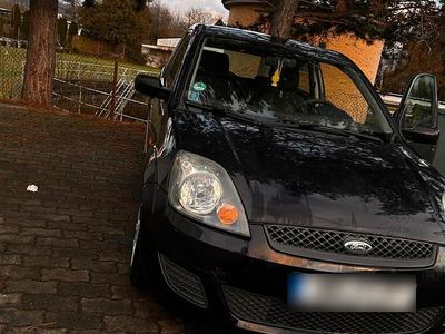 Gebraucht Ford Fiesta 2007 Blau Kleinwagen