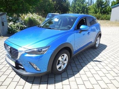 Gebraucht Mazda CX-3 Exclusive 120 PS (88 kW) 2015 Cyanitblau metallic SUV