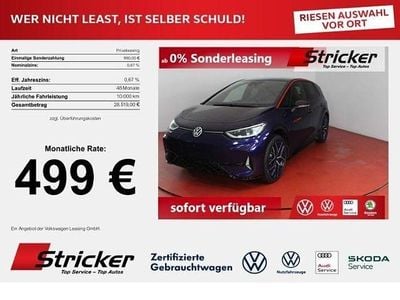Ultra violet metallic / schwa Neu 2025 VW ID.3 GTX Kleinwagen | 55.489 €
