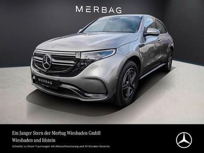 Silber Gebraucht 2020 Mercedes EQC400 AMG line SUV | 33.790 € (Fairer Preis)