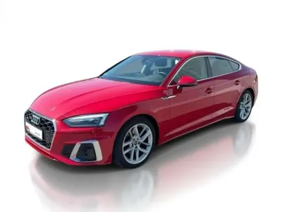 Gebraucht Audi A5 Sportback S-Line 163 PS (119 kW) 2020 Tangorot metallic Kleinwagen
