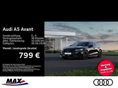 Ny Audi A5 Sport 299 HK (219 kW) 2026 Sort Stationcar