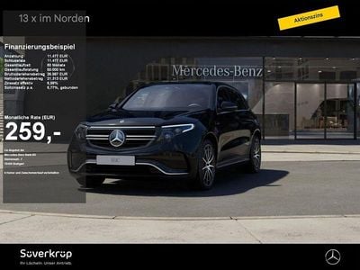 Gebraucht Mercedes EQC400 AMG 300 kW (408 PS) 2022 Schwarz unilack schwarz SUV
