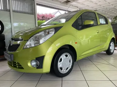Gebraucht Chevrolet Spark 68 PS (50 kW) 2010 Grün Kleinwagen