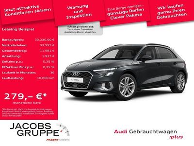 Manhattangrau Gebraucht 2024 Audi A3 Advanced Limousine | 33.330 € (Fairer Preis)