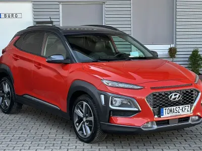 Gebraucht Hyundai Kona Premium 177 PS (130 kW) 2018 Orange SUV
