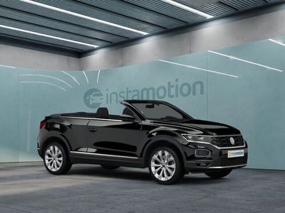 Gebraucht VW T-Roc Cabriolet R-line 150 PS (110 kW) 2024 Schwarz Cabrio