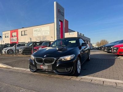 Gebraucht BMW 218 Performance 136 PS (100 kW) 2016 Schwarz Cabrio