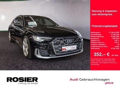 Schwarz / brillantschwarz Gebraucht 2024 Audi S6 Kombi | 51.790 €