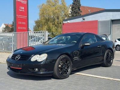 Usata Mercedes SL500 AMG line 306 CV (225 kW) 2003 Nero Cabrio