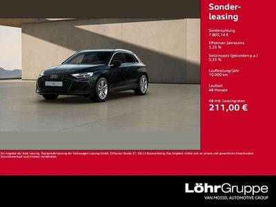 Neu Audi A3 Business 150 PS (110 kW) 2025 Schwarz Limousine