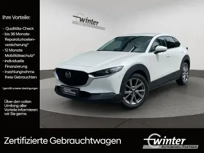 Gebraucht Mazda CX-30 Selection 122 PS (89 kW) 2019 Weiß SUV