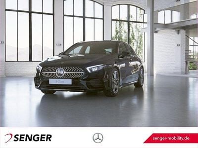 Gebraucht Mercedes A180 AMG 136 PS (100 kW) 2022 Unilack nachtschwarz Limousine
