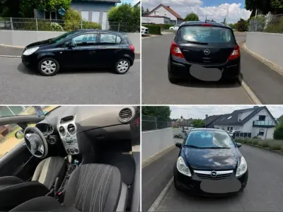 Gebraucht Opel Corsa 80 PS (58 kW) 2009 Schwarz Kleinwagen