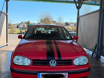 Gebraucht VW Golf IV 75 PS (55 kW) 2000 Rot Kleinwagen