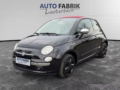 Gebraucht Fiat 500 Lounge 69 PS (50 kW) 2012 Schwarz Cabrio