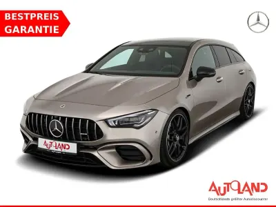 Gebraucht Mercedes CLA45 AMG Shooting Brake AMG 387 PS (284 kW) 2020 Mojavesilber metalliclack Kombi