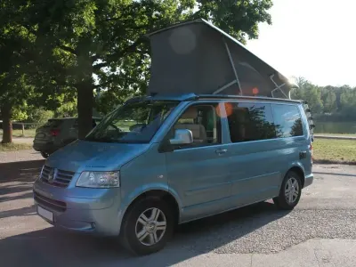 Gebraucht VW California California 174 PS (127 kW) 2009 Blau Van