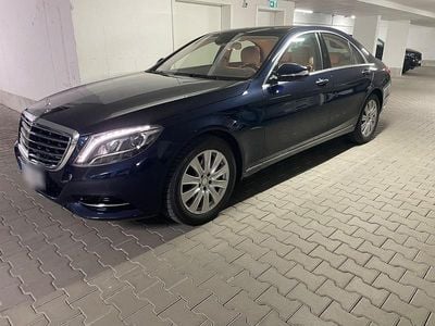 Brugt Mercedes S500 455 HK (334 kW) 2014 Blå Sedan