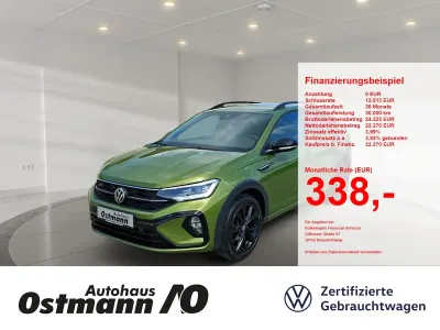 Gebraucht VW Taigo R-line 150 PS (110 kW) 2022 Visual green metallic SUV