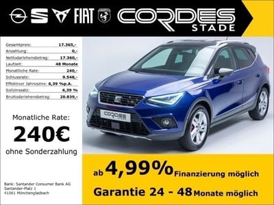 Gebraucht Seat Arona FR 150 PS (110 kW) 2020 Blau SUV