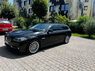 Gebraucht BMW 525 Luxury Line 218 PS (160 kW) 2019 Schwarz Kombi