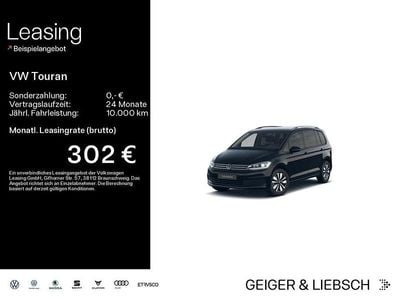 Gebraucht VW Touran Goal 150 PS (110 kW) 2025 Grenadillschwarz metallic Van / Kleinbus