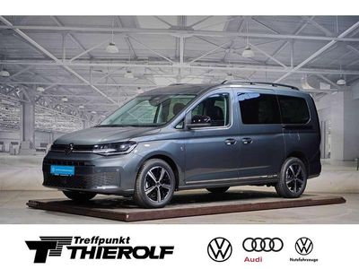 Neu VW Caddy Dark Label 122 PS (89 kW) 2025 Indiumgrau metallic Van / Kleinbus