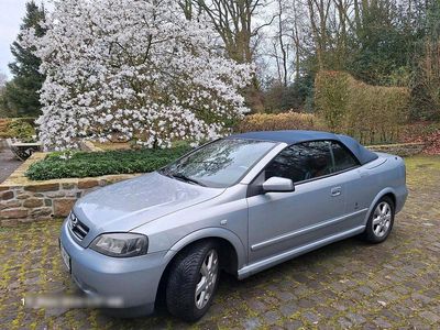 Gebraucht Opel Astra Cabriolet 125 PS (91 kW) 2001 Blau Cabrio