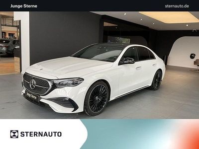 Unilack polarweiß Gebraucht 2025 Mercedes E200 AMG line Limousine | 56.525 € (Etwas zu teuer)