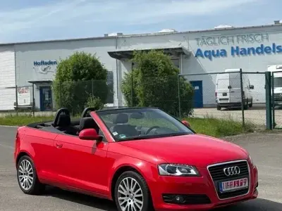 Gebraucht Audi A3 Cabriolet S-Line 140 PS (102 kW) 2008 Rot Cabrio