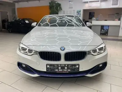 Gebraucht BMW 420 Sport Line 184 PS (135 kW) 2015 Mineralweiss metallic Cabrio