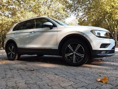 Second-hand VW Tiguan Highline 179 CP (131 kW) 2018 Alb SUV