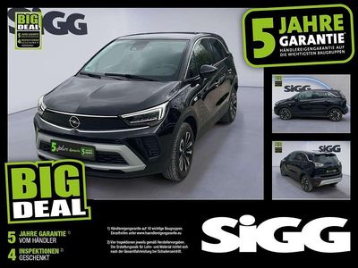 Gebraucht Opel Crossland X Elegance 110 PS (80 kW) 2024 Karbon schwarz metallic SUV