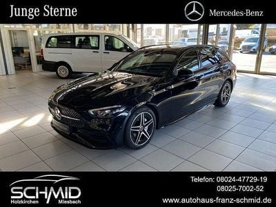 Gebraucht Mercedes C180 AMG line 170 PS (125 kW) 2024 Schwarz Limousine