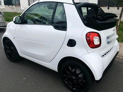 Gebraucht Smart ForTwo Cabrio Passion 90 PS (66 kW) 2019 Weiß Cabrio