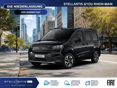 Neu Fiat Qubo La Prima 131 PS (96 kW) 2026 Schwarz Van / Kleinbus