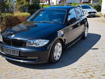 Gebraucht BMW 116 Performance 122 PS (89 kW) 2008 Schwarz Kleinwagen
