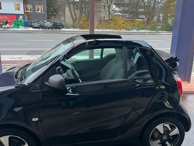 gebraucht Smart ForTwo Electric Drive - Cabrio - schwarz - 27000km-Top Zustand