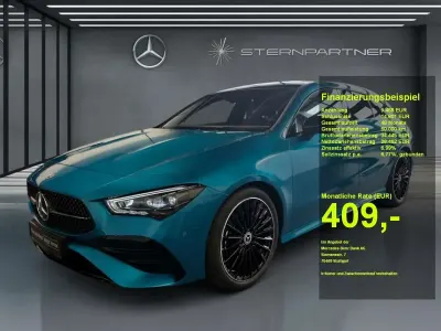 Brugt Mercedes CLA200 AMG 163 HK (119 kW) 2024 Blå Stationcar